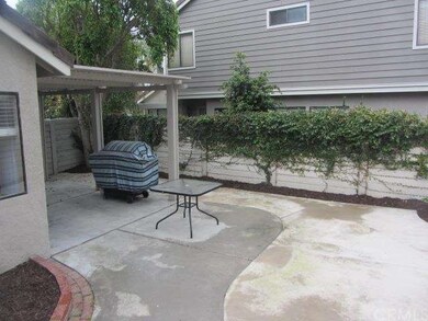 Large yard with patio cover ! 