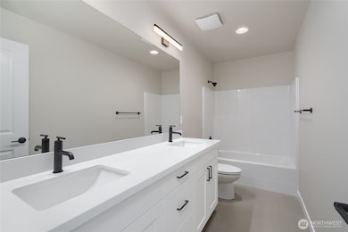 Photos are of another home in the community and are for illustration purposes only to reflect typical finishes.  May depict seller enhancements.  Colors and options may vary.