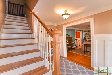 Gorgeous Wood Staircase!