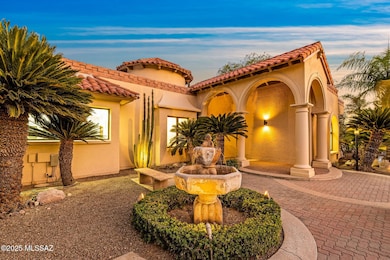 Beautiful front landscaping