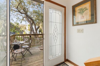 front door looking outside