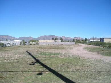 Looking North on Property