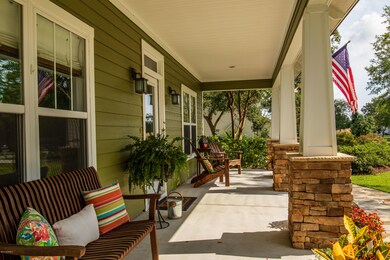 Welcoming front porch!