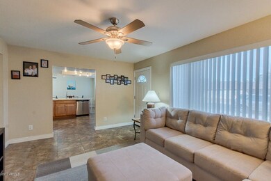 View of Kitchen from Living Room