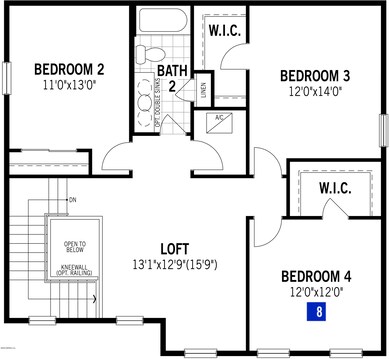 Sandhill second floor