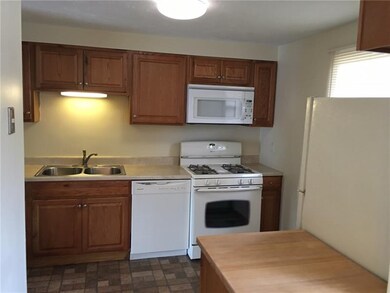 Another view into the kitchen from the dining room