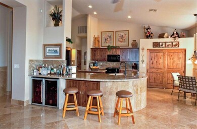 Big open kitchen to Great Room