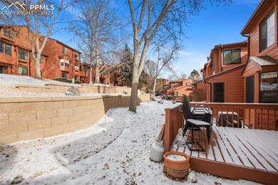 Rear of property to show deck