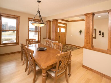 Formal dining room is terrific for holiday meals a