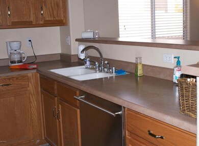 Raised bar kitchen