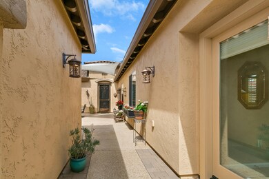 Entry to Courtyard & Guest House