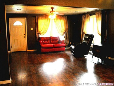 Living Room; Wood Burning Stove with Blower
