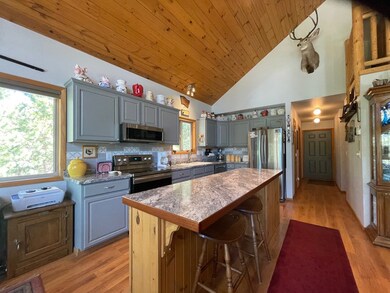 Kitchen With Beautiful Breakfast Bar