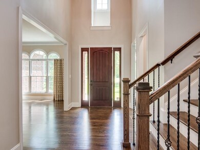 Double story foyer