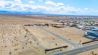 Aerial view of sparsely populated area featuring a
