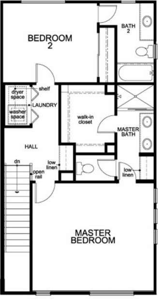 3rd floor has 2-additional bedrooms (for a total o