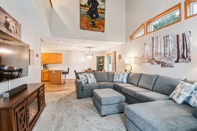 Open concept blends with space with purpose