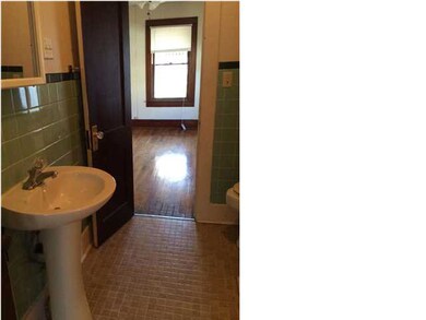 Bathroom has tub/shower combo