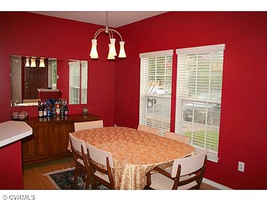 Dining Room - The fresh coat of paint found throug