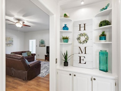 Fantastic Entry with Built-in Shelves & Cabinet St