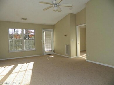 Living Room. Alternate view of living room, great natural light