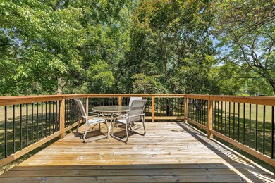 Enjoy morning coffee on your deck