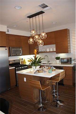 Model home kitchen