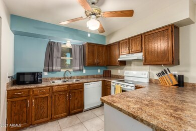 Spacious kitchen