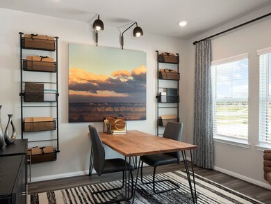 Photo is not of the actual home, but is an inspirational photo of builder’s model home and may depict options, furnishings, and/or decorator features that are not included