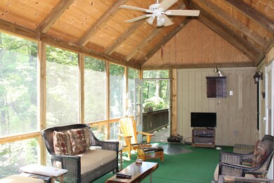 Sceened porch