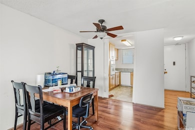 Dining nook off of the kitchen