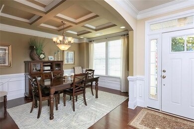 Abundance of custom moldings on main