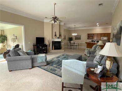 Sunroom is off to the left