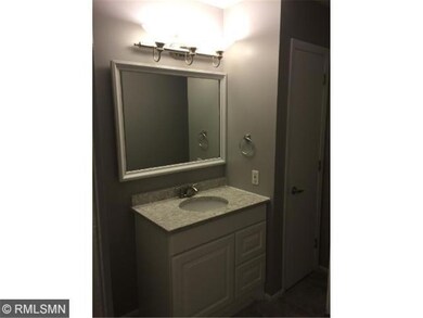 Updated tile and vanity in upstairs bath