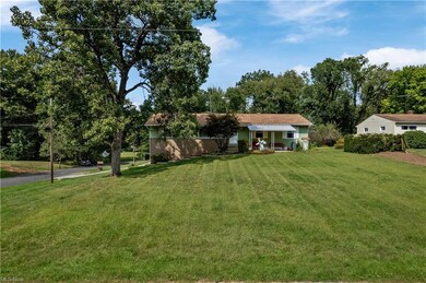 Large front yard