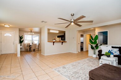VIEW OF GREAT ROOM TO KITCHEN