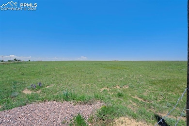 View of green lawn with a view of rural / pastoral area
