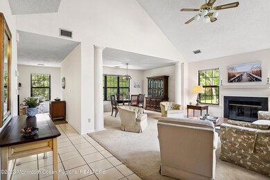 Foyer to Living and Dining Rooms