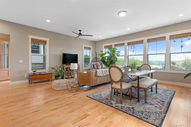Oversized windows provide lots of natural light