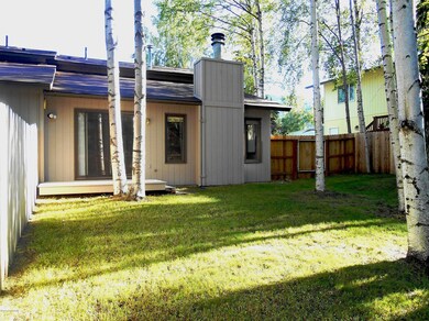 Glass doors &  back deck
