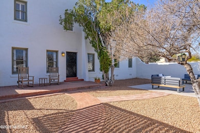 Front Entrance to Residence