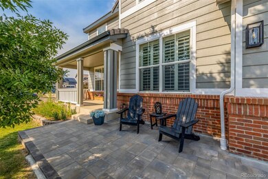 Custom stone patio completed in 2025.