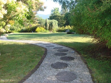 Stone walkway
