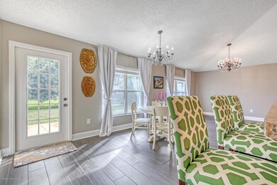 Counter sitting area