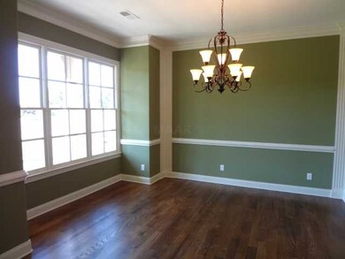 Spacious dining room