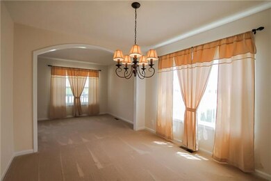 A view of the Den, adjacent to the Formal Dining room