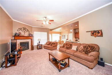 Spacious living room