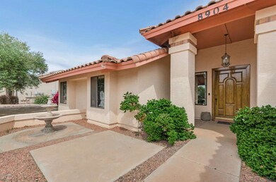 Gorgeous Entry patio and fountain