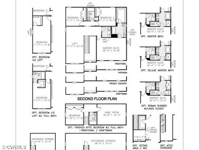 2nd Floor Plan - This home offers Optional Bedroom