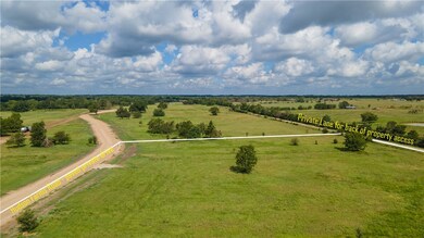 Aerial view with a rural view